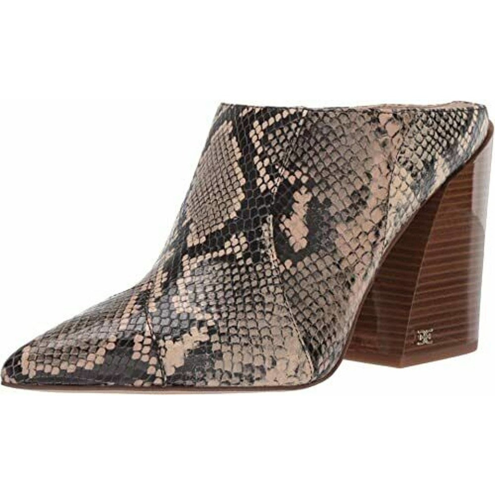 Sam Edelman Reverie 2 Python Snake Ankle Boot Mule - image 1